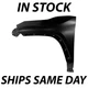 NEW Primered Steel Front Left LH Driver Side Fender for 2019-2025 Toyota RAV4
