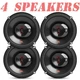 JBL Stage3 637F, 6-1/2 inch 3-Way Car Audio Replacement/Upgrade Speakers Qty: 4