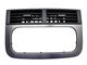 99 - 04 Jeep Grand Cherokee Dash Radio Bezel Silver OEM 55116037