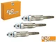 3x GENUINE ELO GLOW PLUGS MERCEDES BENZ 190 E G CLASS SPRINTER VITO SSANGYONG