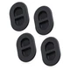 4Pieces Oval Automotive Floor Drain Stopper for 2020-2022 Gladiator Jeep
