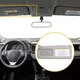 Left Driver Side Gray Sun Visor for Toyota RAV4 2013-2018 74320-42595~