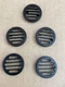 Porsche 944 968 OEM Dash Trim Grill | Temp Sensor Rosette Cover 94455245100