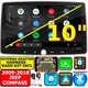 2009-2018 JEEP COMPASS NAV BLUETOOTH APPLE CARPLAY ANDROID AUTO CAR RADIO STEREO