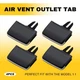 4 x A/C Air Vent Outlet Tab Clip For 2012-15 Mercedes-Benz ML63 AMG ML350 ML550