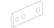 Genuine Audi Sound Absorber 4D0-831-539-D