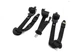 2010 BMW X5 (E70) REAR 2nd SECOND ROW SEAT SEATBELT RETRACTOR SET-3 (BLACK)