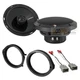 Rockford Fosgate 6.5" P1650 Speakers for 2006-2021 Honda Civic & 2008-22 Accord