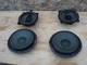 2006 AUDI A4 CABRIOLET REAR & FRONT DOOR SPEAKERS SET 8H0035412 8H0035411 OEM