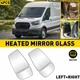 Upper/Lower LH&RH Towing Spotter Side Mirror Glass Fit 2015-22 Ford Transit-350