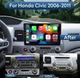 10.1"Android 13 Car Stereo Radio 32GB for Honda Civic 2006-2011 GPS Navi Wifi BT