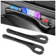 2PCS Car Seat Gap Filler Organizer,Upgrade 15.74&times;2.61&times;1.29 inch, Black 