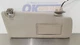 18 DODGE RAM 1500 SUN VISOR RIGHT PASSENGER ILLUMINATED GRAY