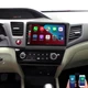 9" 32GB For Honda Civic 2012 Android 13 Carplay Car Stereo Radio GPS Wifi