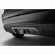 2021-2022 Buick Envision Trailer Hitch Bezel 84582958 Black Genuine OEM GM