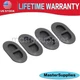 4x Floor Pan Drain Rubber Plug 68194821AA Fits Jeep Wrangler JK JL Gladiator