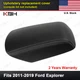Fit 2011-2019 Ford Explorer Leather Center Console Lid Armrest Cover Gray Stitch