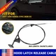 Hood Latch Release Cable with Pull Handle for Honda Civic 2001 2002 2003 2004 05