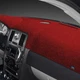 For GMC P25/P2500 Van 71-73 Dash Designs Plush Velour Red Dash Cover
