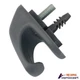 For 2019&ndash;2024 Chevrolet Silverado 1500&ndash;3500 1pc dark grey coat hook clip