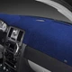 For GMC P15/P1500 Van 71-73 Dash Designs Plush Velour Dark Blue Dash Cover