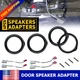 Upgrade Door Speaker 6.5" 6.75" Bracket Adapter Harness For 2007-2014 Honda CR-V