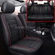 Car Seat Covers Full Set for Ford Explorer Sport Trac，C-Max，EcoSport PU Leather