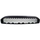 Bumper Grille For 2009-2011 Ford Focus Center Textured Black Plastic CAPA
