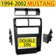 For 1994-2002 Ford Mustang Car Stereo Radio Double Din Dash Kit Bezel #95-5703B
