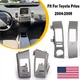 4PCS Center Inner A/C Dash Air Vent Covers Trim Set For Toyota Prius 2004-2009