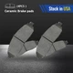 Pair Front Ceramic Disc Brake Pads Set for 2011 2012 2013 Nissan LEAF