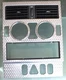 Mercedes R170 SLK230 96-04 Center Dash ALUMINIUM TRIM Bezel 1706800936 (#46/17)