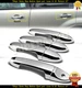 For 2001-2012 Ford Escape Chrome Door Handle Covers 02 03 04 05 06 07 08 09 10 