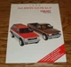 Original 1990 GMC S-15 Jimmy S-15 Pickup Sales Brochure 90 Sierra Gypsy