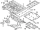 Genuine Nissan Under Cover 75892-5MP0A