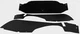Trunk Side Panel Board for 1958 Buick Limited Sedan Rear Black