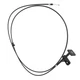 For 96-00 Honda Civic 74130-S01-A01 Brand New Hood Release Cable W/ Pull Handle