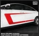 Ford Focus 2011-2018 Side C-Stripes BOSS 302 Style Decals (Choose Color)
