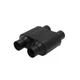 Flowmaster Super 10 Series Stainless 2.5" Dual Inlet/Outlet Universal Muffler