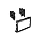 American International Double DIN Black Stereo Dash Kit