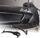 Carbon Fiber Inner Door Handle Trim For T@yota 86 Subaru BRZ 12-20ABS Scion FR-S