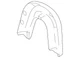 Genuine Mazda Roll Bar Trim Panel NE55-69-732D