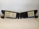 Pair Sun Visors from 2007 Jeep Wrangler Driver Passenger Set Black OEM 10872038