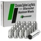 Chrome Lug Nuts for 2011-2015 Kia Sorento with Aftermarket Wheels