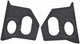 1962-63 Chevy II/Nova Convertible - Kick Panels Without Speakers
