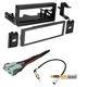 Car Radio Stereo CD Player Dash Mounting Trim Bezel Panel Kit Wire Harness