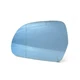 Left Blue Door Side Wing Mirror Glass Replacement For Audi A3 Type 8P 2008-2010