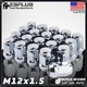 24 Pc Mazda Lug Nut M12x1.5 Chrome Fit 1979-87 B-2000/ 1986-93 B-2200 & B2600