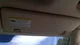Passenger Sun Visor Illuminated Fits 12-13 RANGE ROVER SPORT 348467
