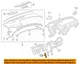 GM OEM 17-24 Envision Instrument Panel-Reinf Beam Lower Brace 23299761